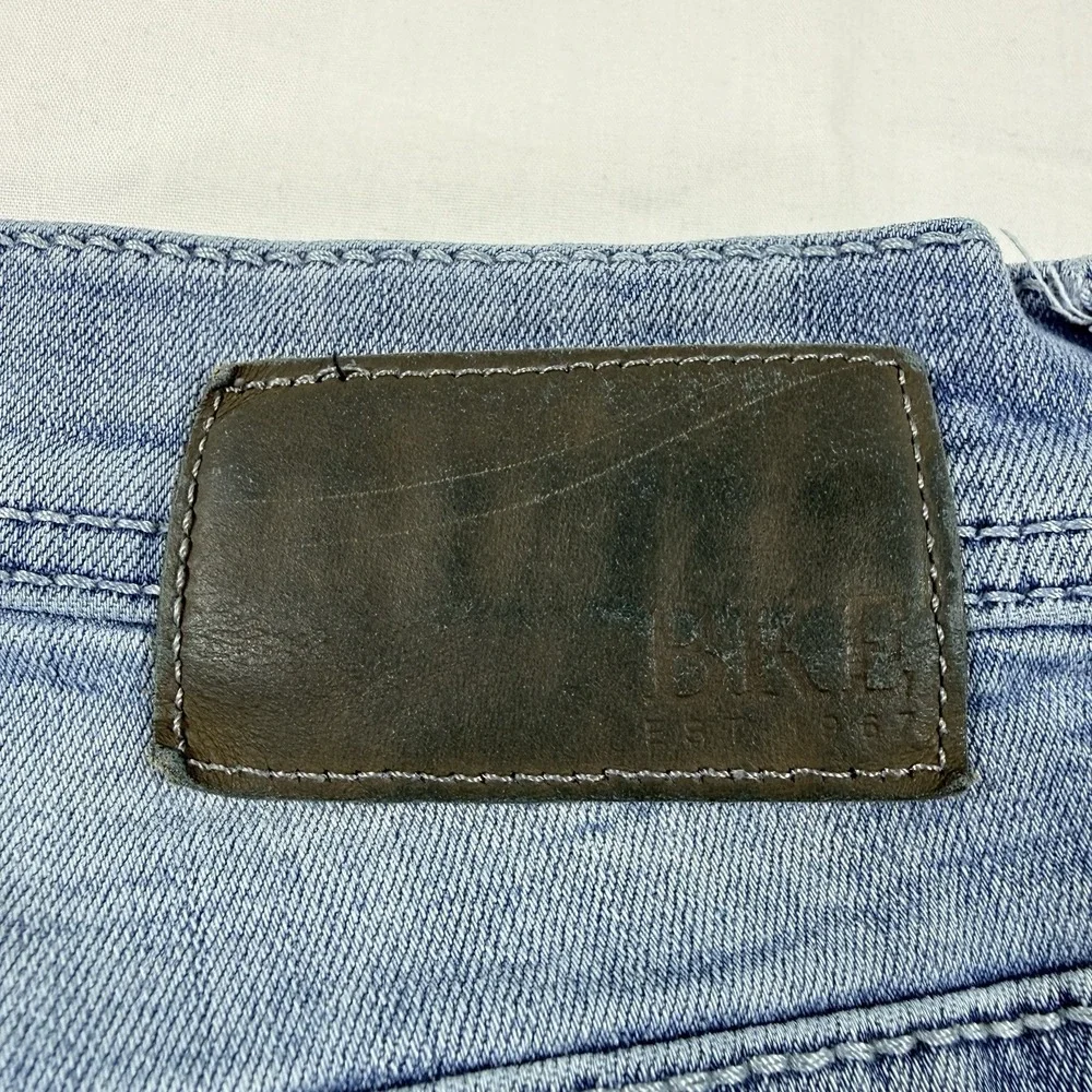 BKE Carter Boot Jeans Mens 30x30 Light Wash‎ Stretch Denim Bootcut Distressed